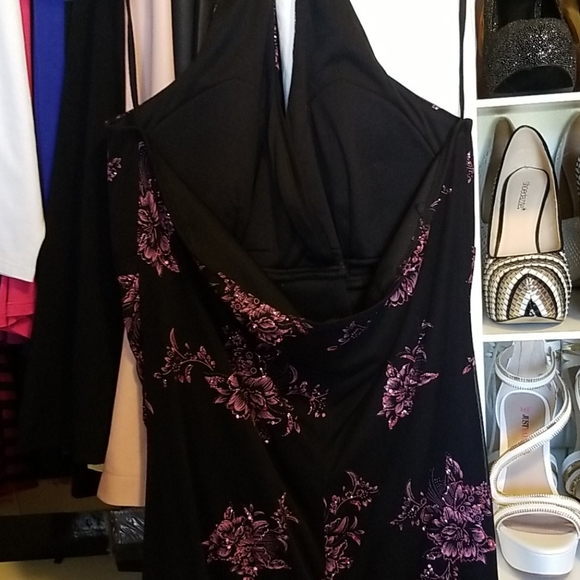 NEW ladies halter long gown - Picture 4 of 4